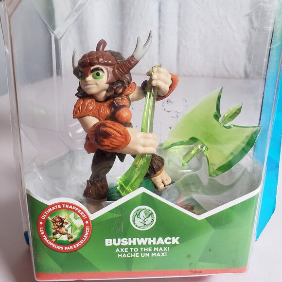 Skylanders Trap Team 87164888 Bushwhack Axe To Max Video Game Figure *broke* - Picture 2 of 7